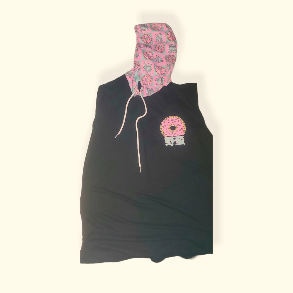 RARE Fresh Laundry Hooded Tank NWT